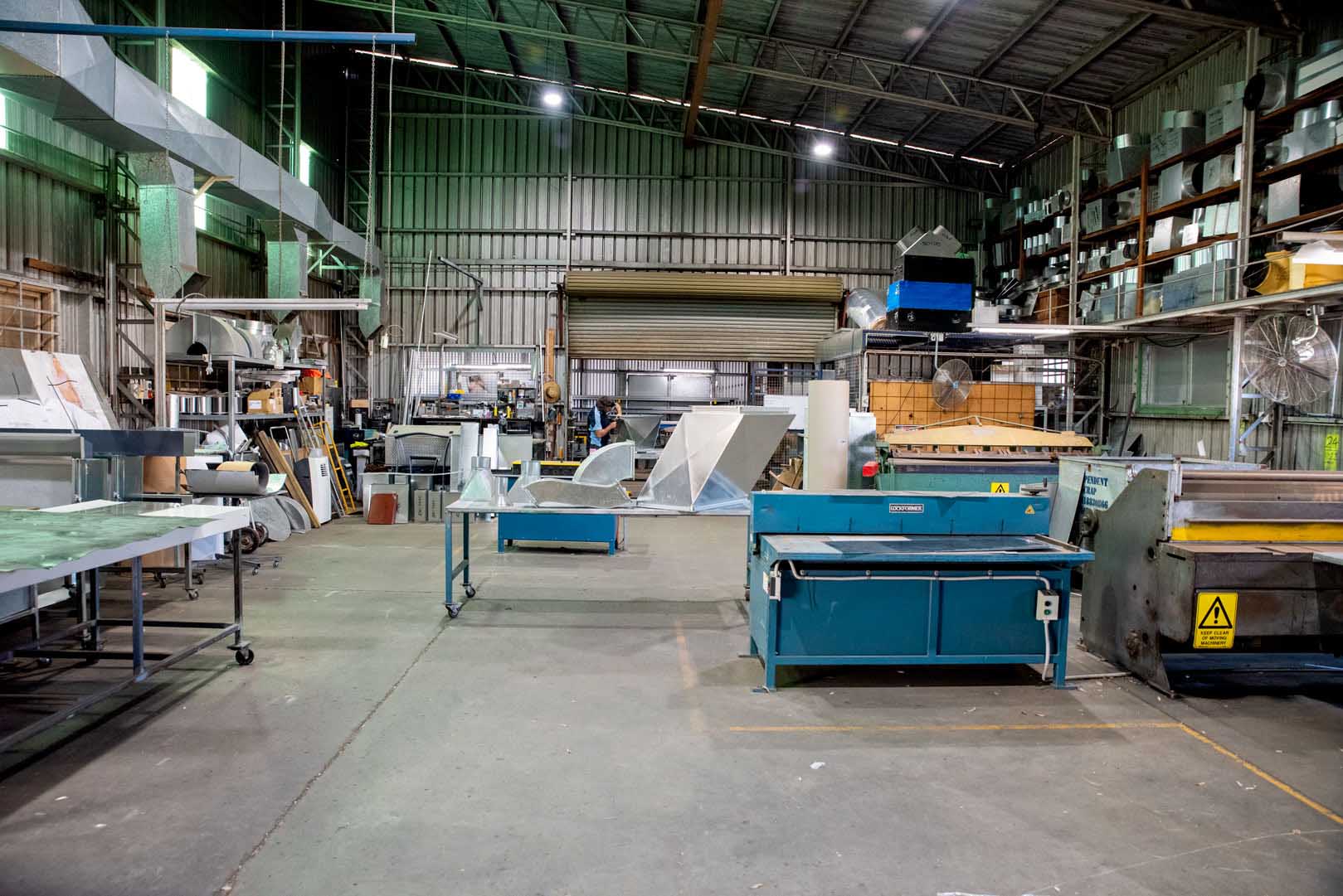 Production Area — Air Conditioning in Lismore NSWDucted System — Air Conditioning in Lismore NSW