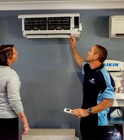 Sale Staff — Air Conditioning in Lismore NSWDucted System — Air Conditioning in Lismore NSW